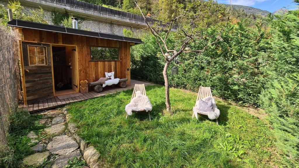 Zahrada ubytování Chalet Passeier - ZOLL