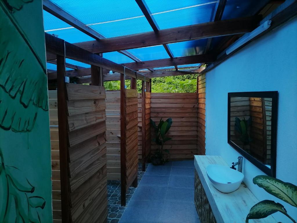Zahrada ubytování Glamping Alona