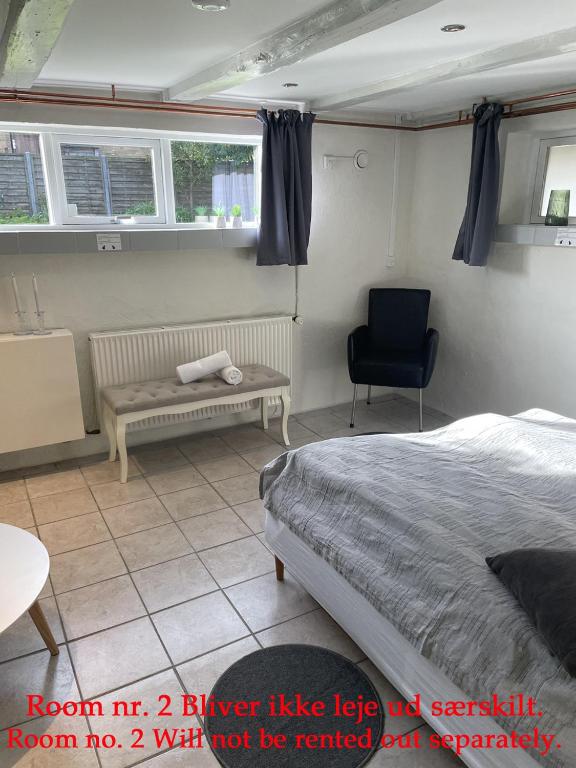 Postel nebo postele na pokoji v ubytování Bak Guesthouse