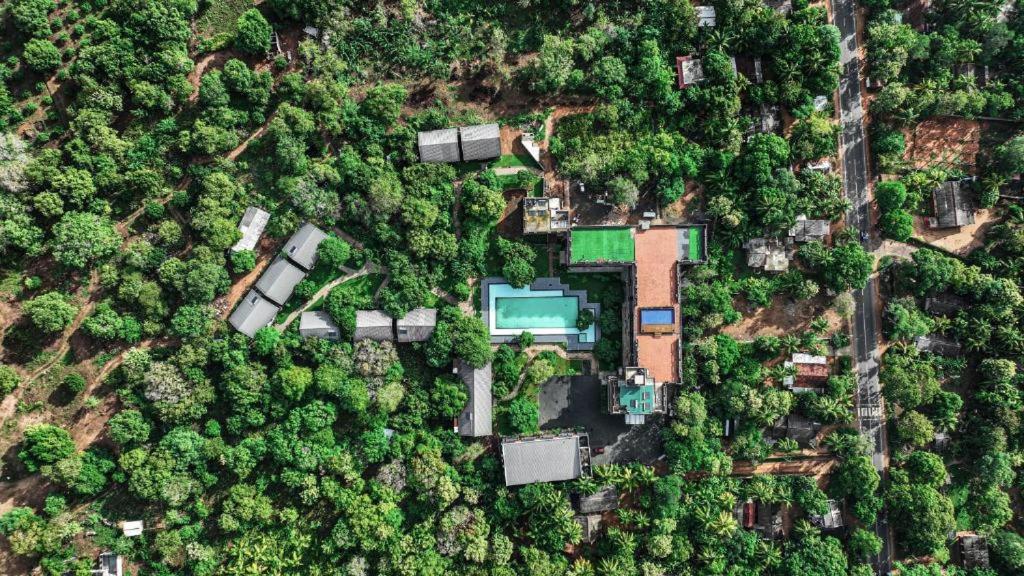 Letecký snímek ubytování Covanro Sigiriya - Where Heritage Meets Luxury