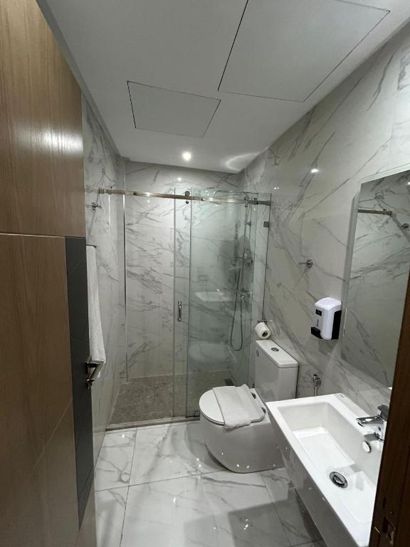 Vannituba majutusasutuses Twin Hotel Tanger