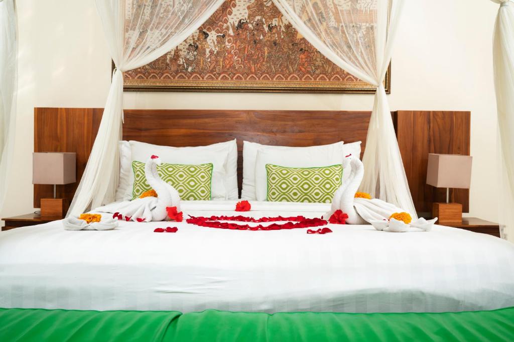 Ubud Tropical Garden - Habitación Doble De Lujo Con Balcón