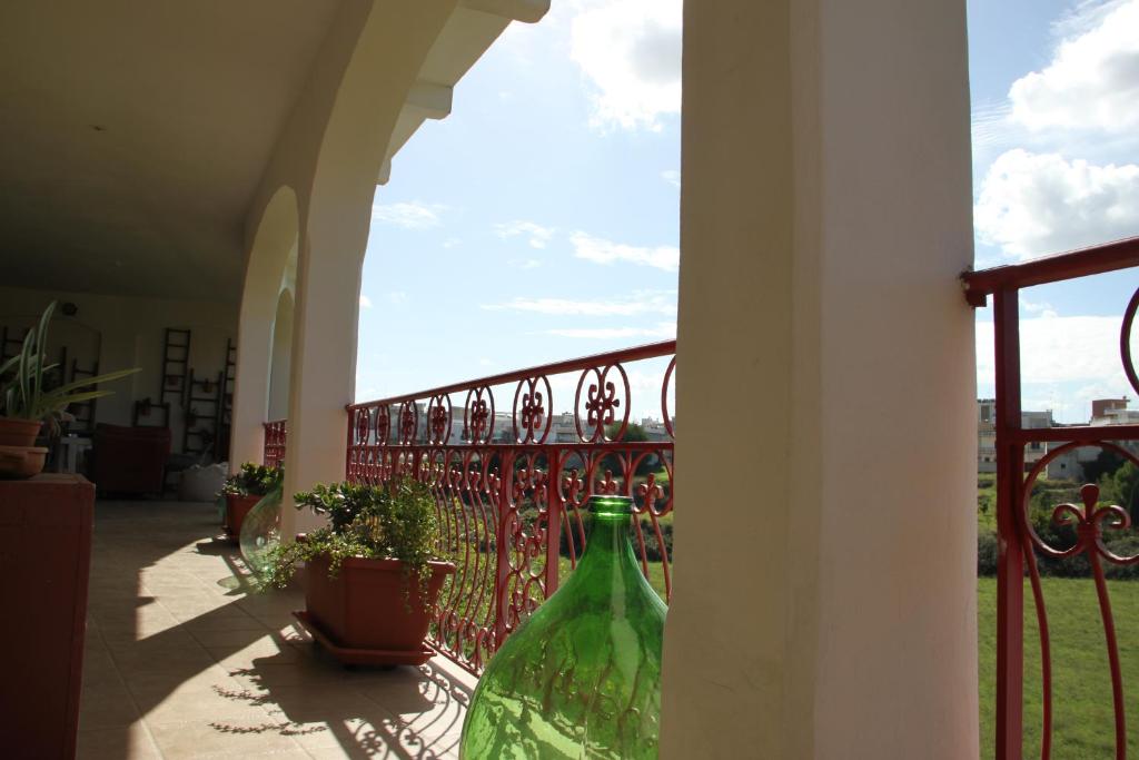Balkon lub taras w obiekcie B&B Le Terrazze Lama Balice