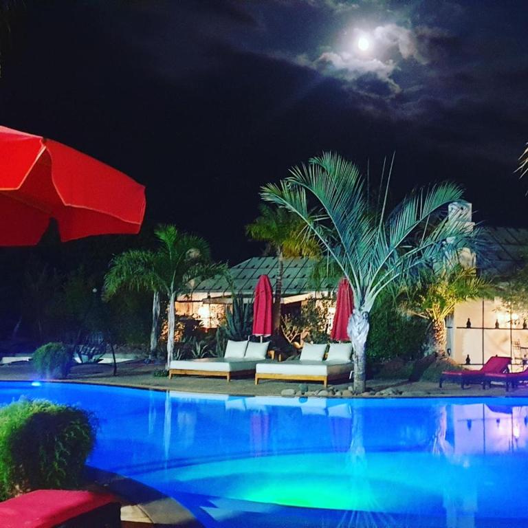 Bazén v ubytování Eden Lodges & SPA nebo v jeho okolí