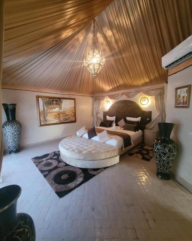 Posezení v ubytování Eden Lodges & SPA