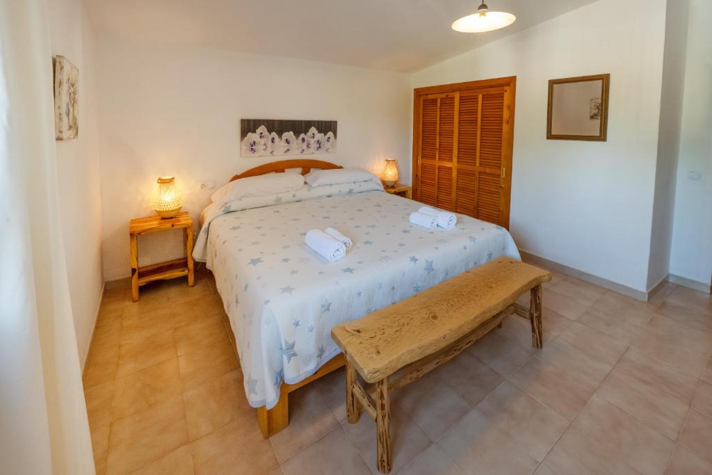 Posteľ alebo postele v izbe v ubytovaní VILLA GREAT PARADISE