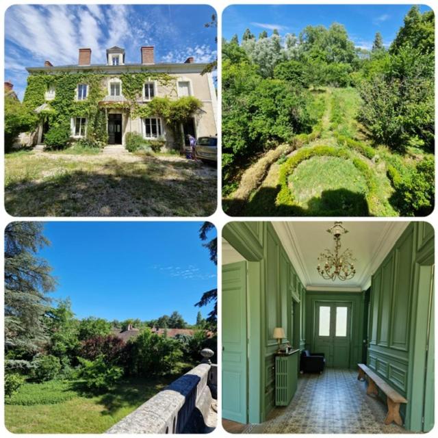 Zahrada ubytování Gîte Manoir du moulin près du zoo de Beauval et les châteaux de la Loire