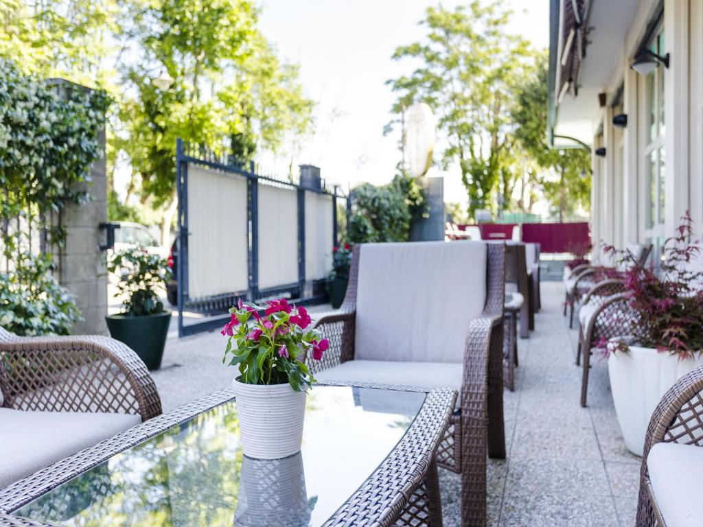 Posezení v ubytování Hotel Bikini