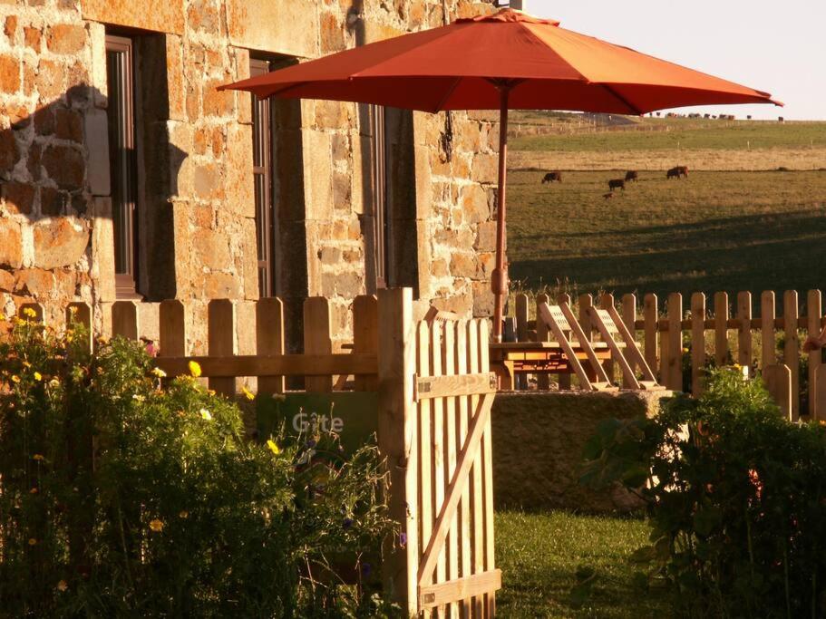 Zahrada ubytování Gîte des Cabr'éoles
