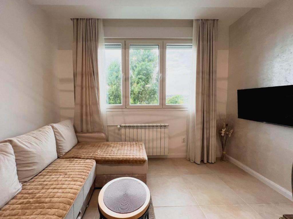 TV a/nebo společenská místnost v ubytování Fantasy Apartment
