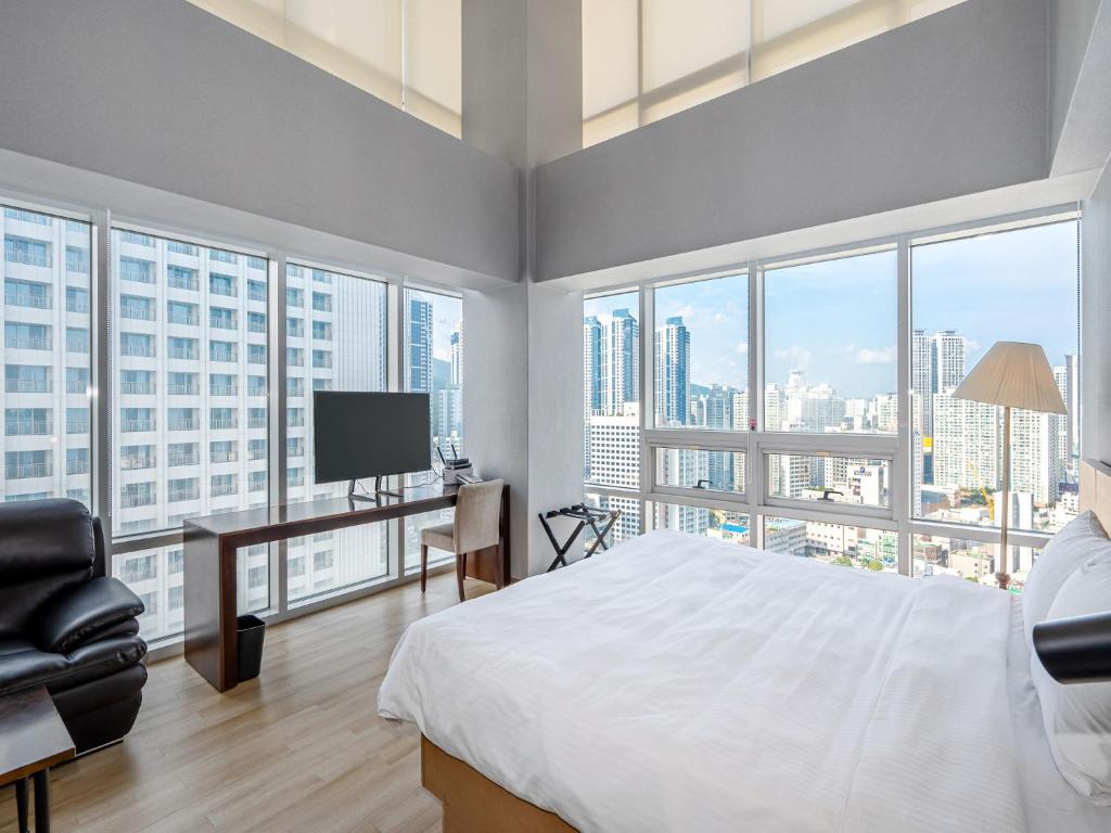 Haeundae Seacloud Hotel Residence - Deluxe Dubbele Studio