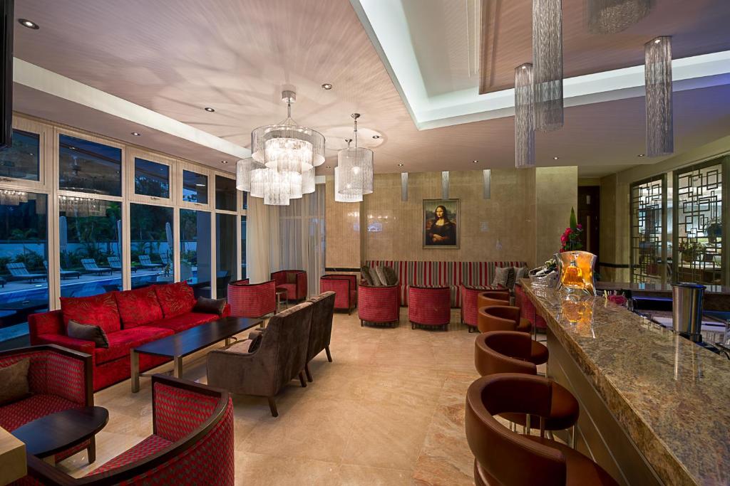 Posezení v ubytování The George Hotel