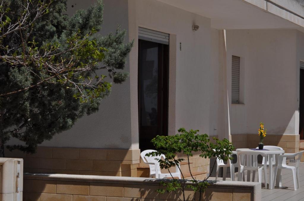 Balkón nebo terasa v ubytování Residence Caletta