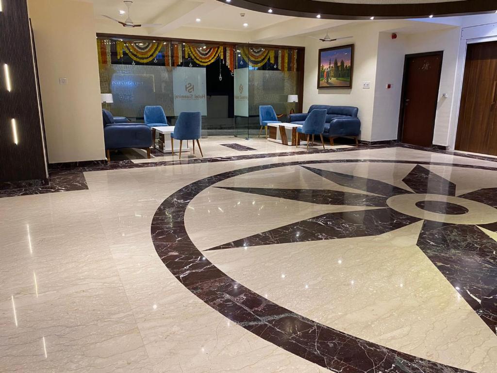 Posezení v ubytování Hotel Swamiraj