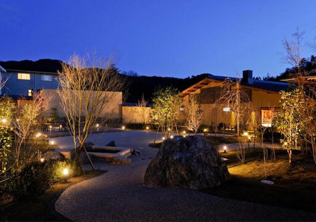 Zahrada ubytování glampark Keburikawa Kyoto