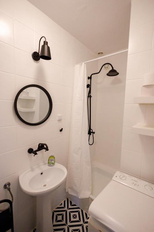 Kúpeľňa v ubytovaní Apartament Miriada 16