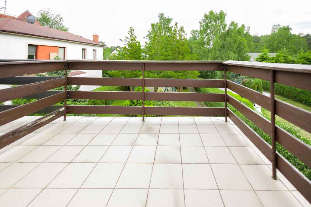 Balkón alebo terasa v ubytovaní Apartament Miriada 16
