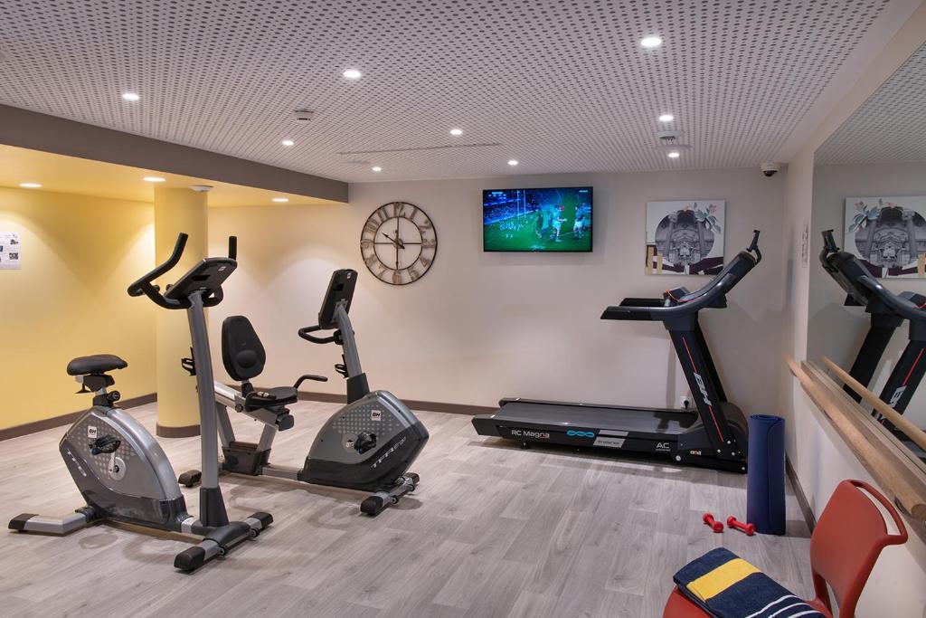 Fitness centrum a/nebo fitness zařízení v ubytování DOMITYS LYON LA MANUFACTURE