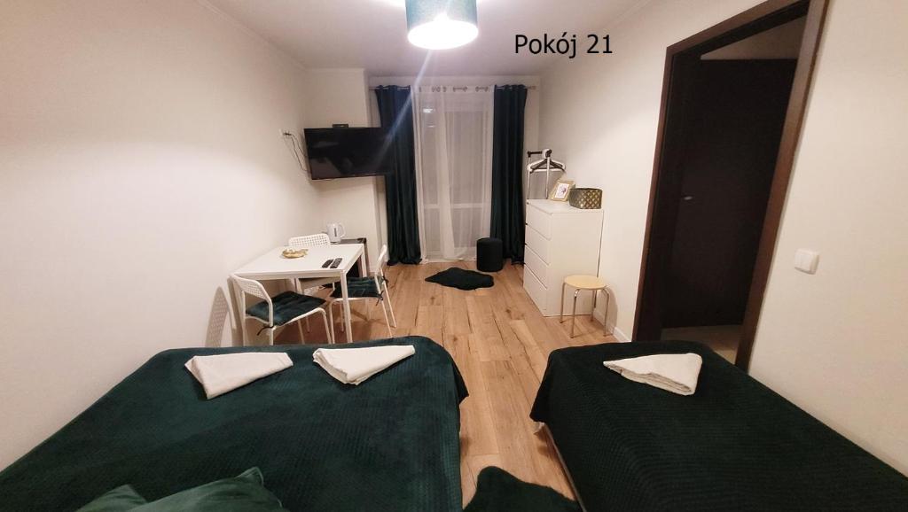 Pod Dębem - Triple Room With Balcony