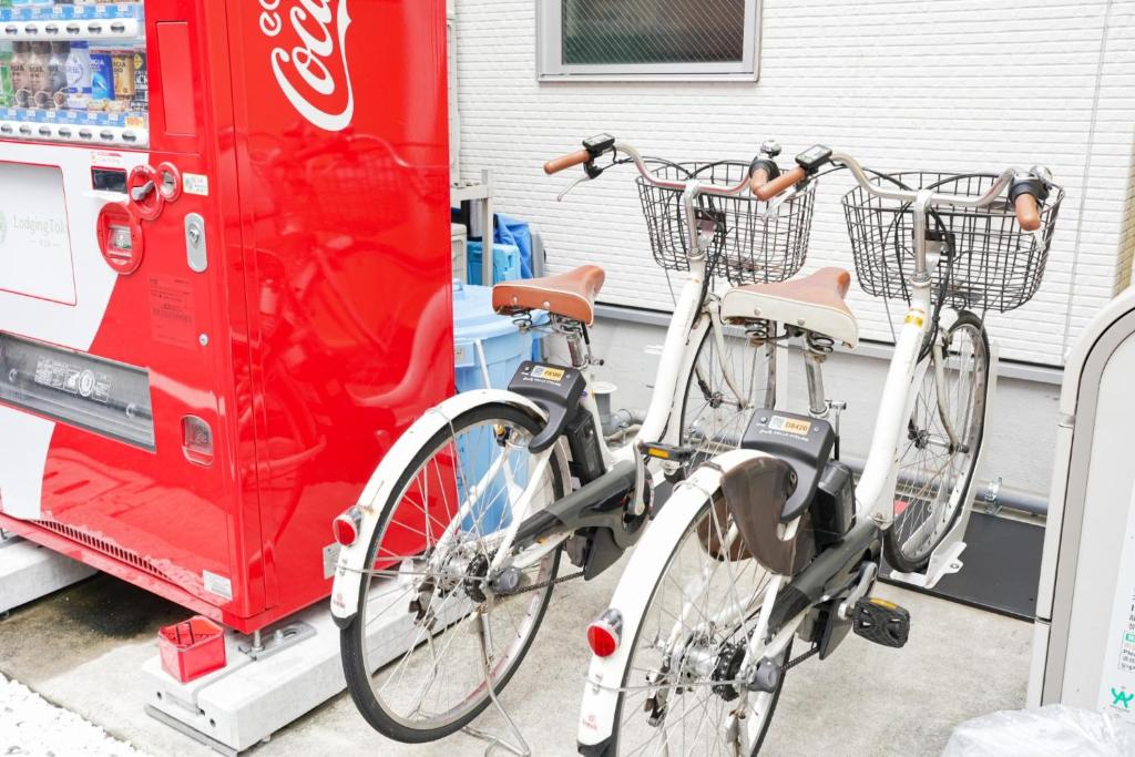 Jízda na kole v ubytování Hostel LodgingToyko Minowa nebo okolí