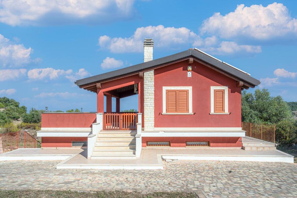 Budova, kde se vila nachází