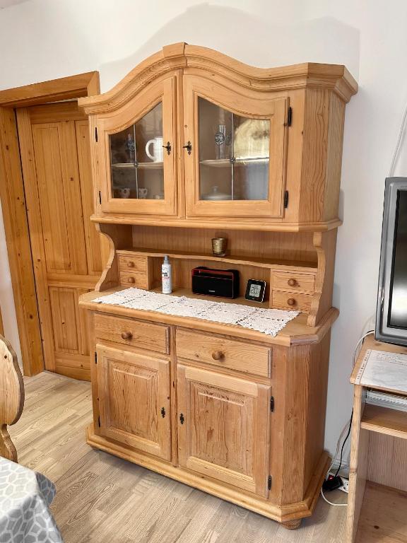 Cucina o angolo cottura di Ferienhaus am Fluss