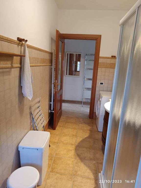 Koupelna v ubytování La casetta di Ugo