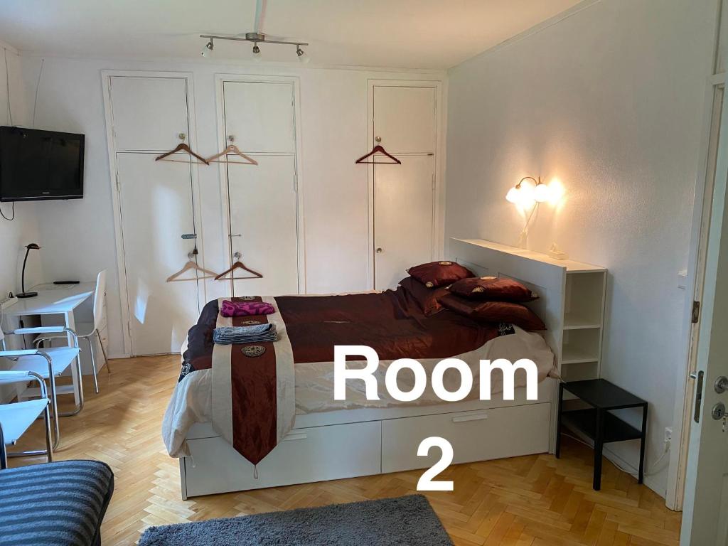 Mäntyharju center, private rooms with kitchen or entire 88m2 apartment - Chambre Familiale Avec Salle De Bains Commune