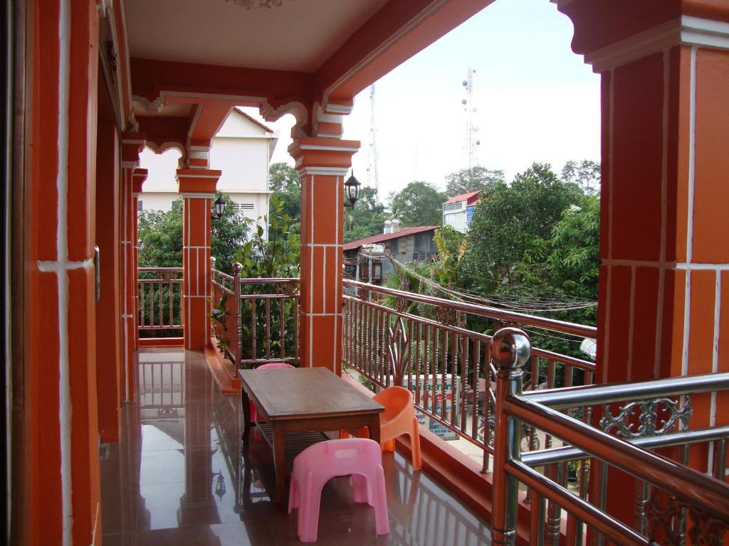 Balkón nebo terasa v ubytování Sam So Guesthouse