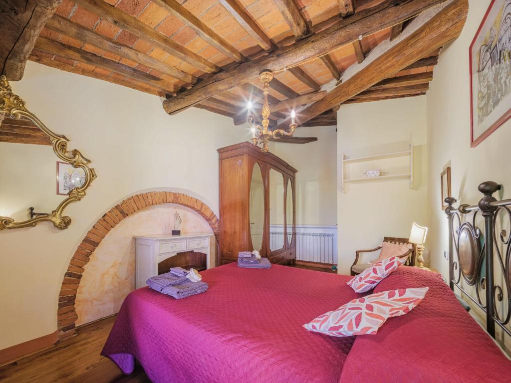 Postel nebo postele na pokoji v ubytování Holiday Home Oleandro by Interhome