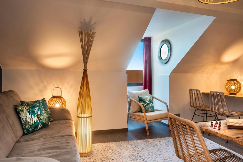 Le Green des Impressionnistes - Dormitorio Superior Con Sala De Estar