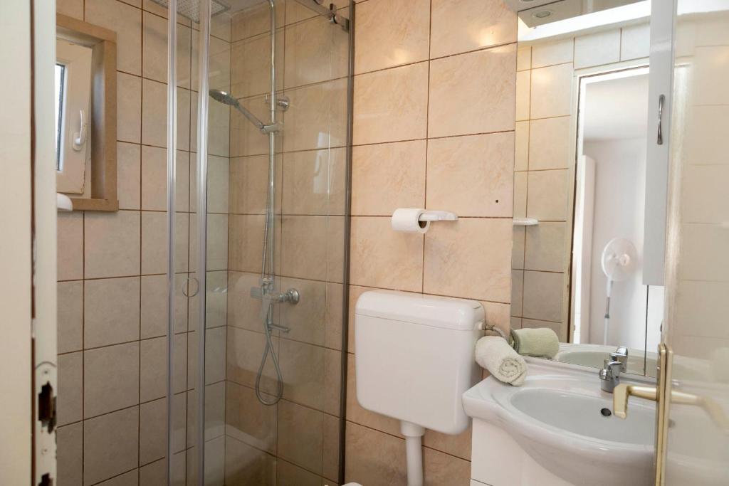 Kúpeľňa v ubytovaní House Vicko