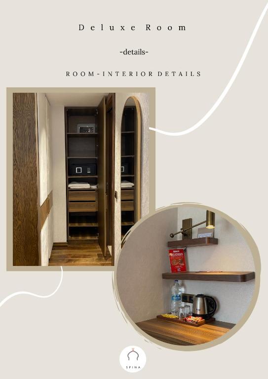 Kuchyň nebo kuchyňský kout v ubytování Armagrandi Spina Hotel-Special Category