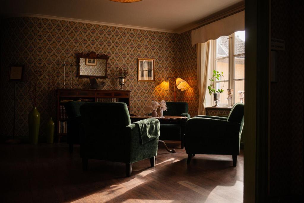 Posezení v ubytování Hotel Tanum Gestgifveri