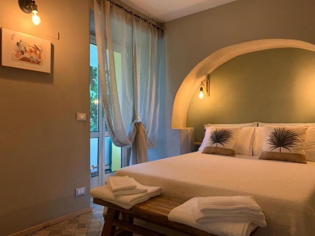 Postel nebo postele na pokoji v ubytování Agriturismo Peq Agri-Resort Tovo