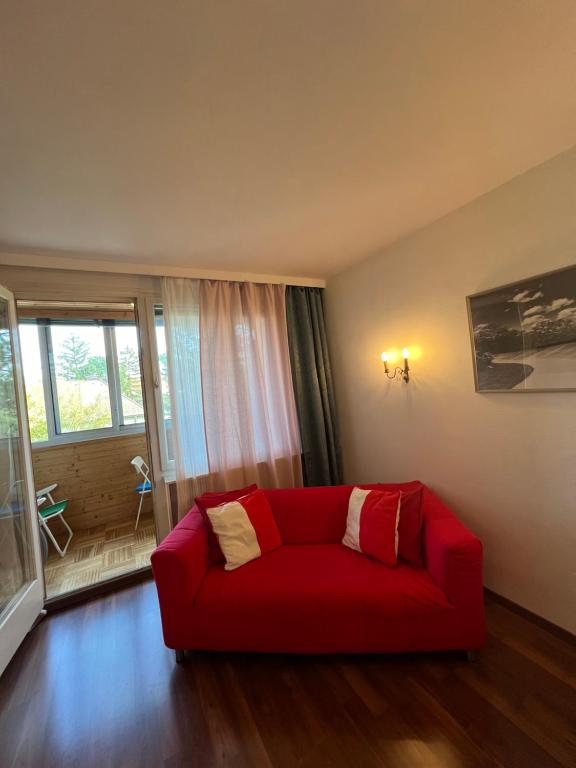 Posezení v ubytování Stylish Youthful Condo in the Heart of Mödling, Fiatalos Boldog Otthon Mödling Szivében