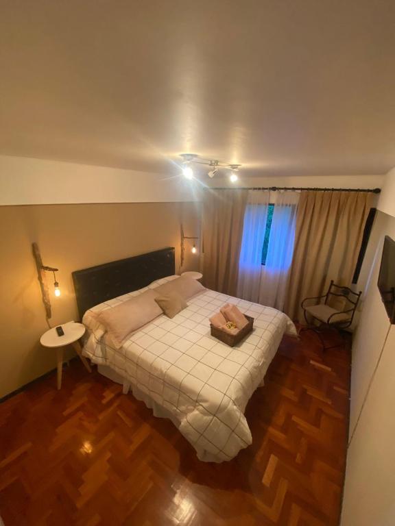 Postel nebo postele na pokoji v ubytování Apartamento en el Corazón de Mendoza