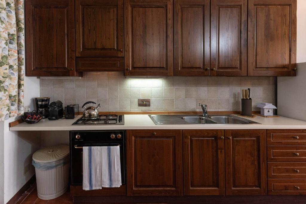 A kitchen or kitchenette at Colombina
