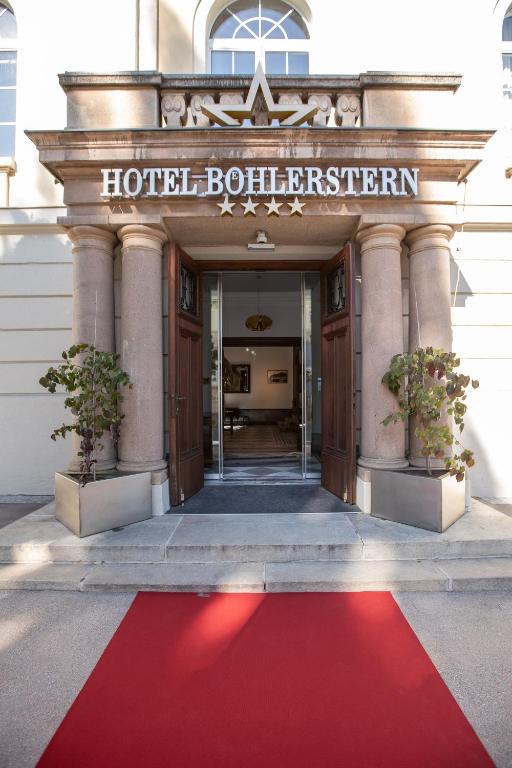 Exteriér alebo vchod do ubytovania Hotel Böhlerstern