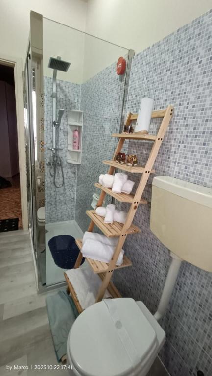 Koupelna v ubytování Casa Vacanze da Emanuela