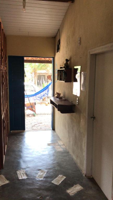 Kuchyň nebo kuchyňský kout v ubytování Hostel Jericoacoariano
