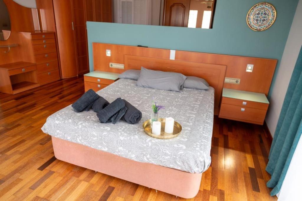 Posteľ alebo postele v izbe v ubytovaní Blended