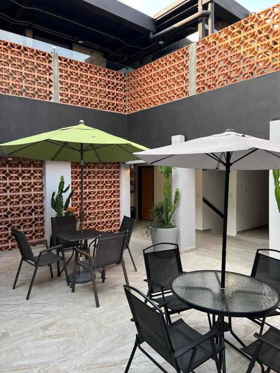 Patio nebo venkovní prostory v ubytování Hotel Ciclovía & Terraza