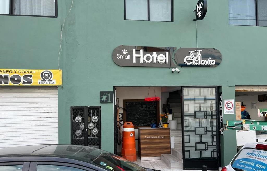 Certifikát, hodnocení, plakát nebo jiný dokument vystavený v ubytování Hotel Ciclovía & Terraza