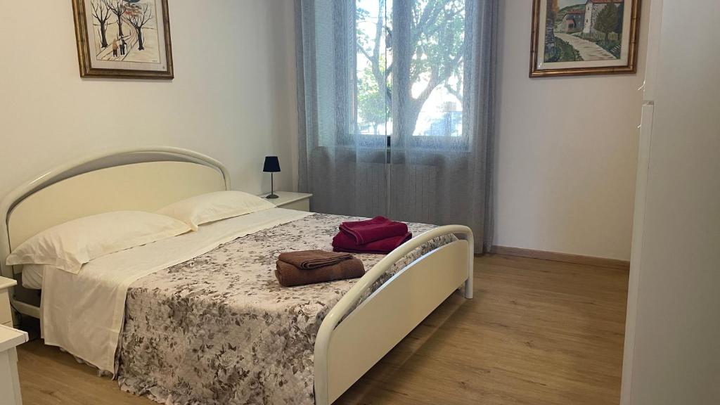 Ліжко або ліжка в номері Casa di David