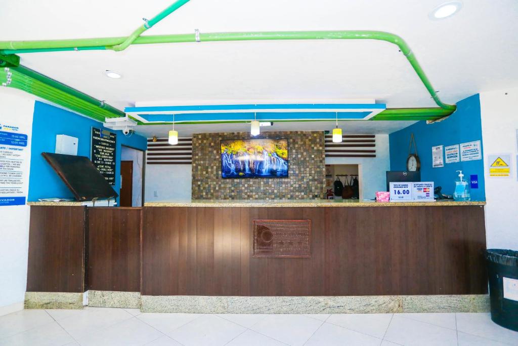 Vstupní hala nebo recepce v ubytování Hotel Parador