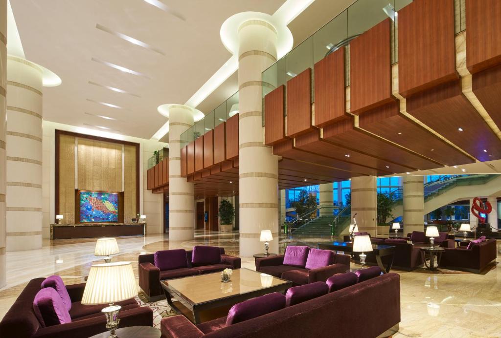 Posezení v ubytování Sheraton Zhoushan Hotel