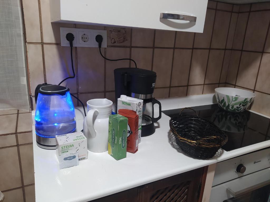 Kuchyň nebo kuchyňský kout v ubytování Casa (tipo) RURAL MANCHEGA