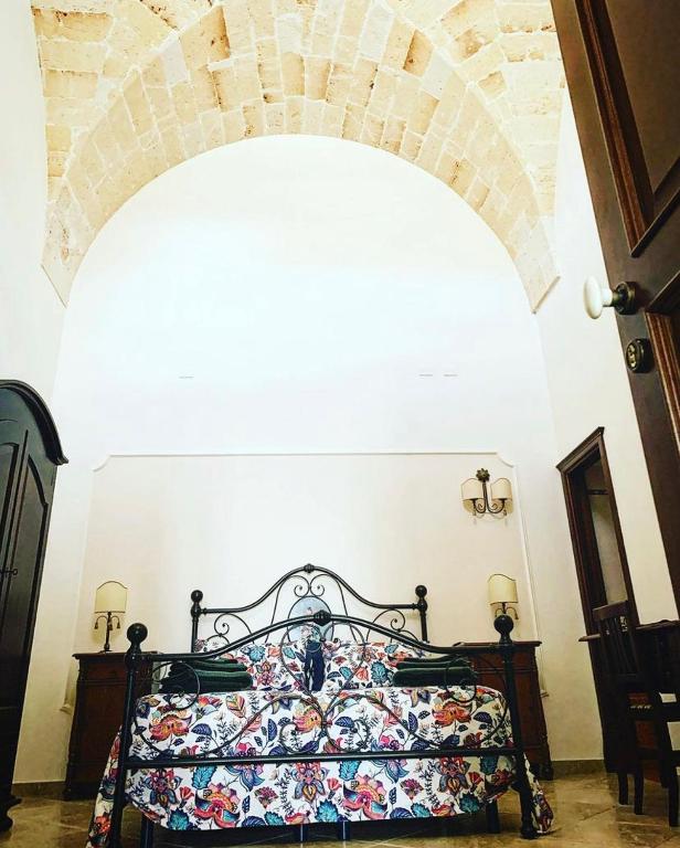 Postel nebo postele na pokoji v ubytování Corcioli B&B