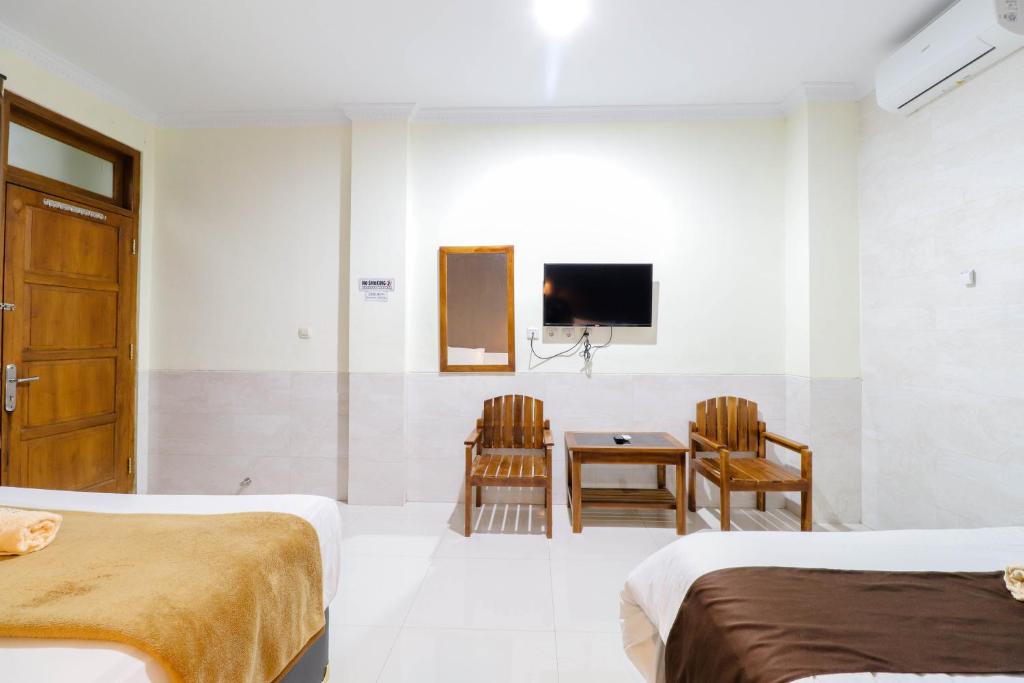TV o dispositivi per l'intrattenimento presso Hotel Safara Yogyakarta